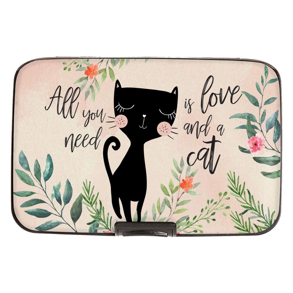 5771 Armored Wallet Credit Card Case with RFID Data Theft Protection Cat